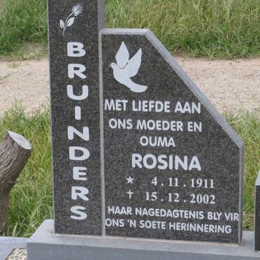 BRUINDERS Rosina 1911-2002