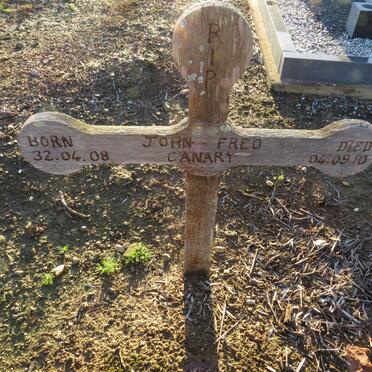 CANARY John Fred 1932-2004