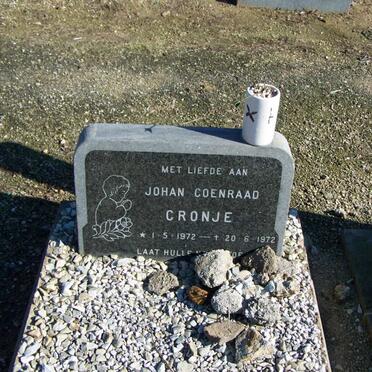 CRONJE Johan Coenraad 1972-1972
