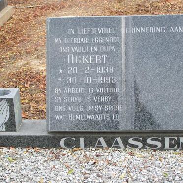 CLAASSEN Ockert 1938-1993