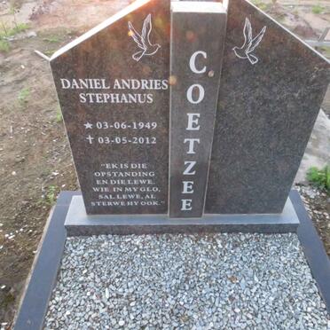 COETZEE Daniel Andries Stephanus 1949-2012