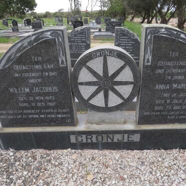 CRONJE Willem Jacobus 1883-1962 & Anna Margaretha DE JAGER 1887-1964