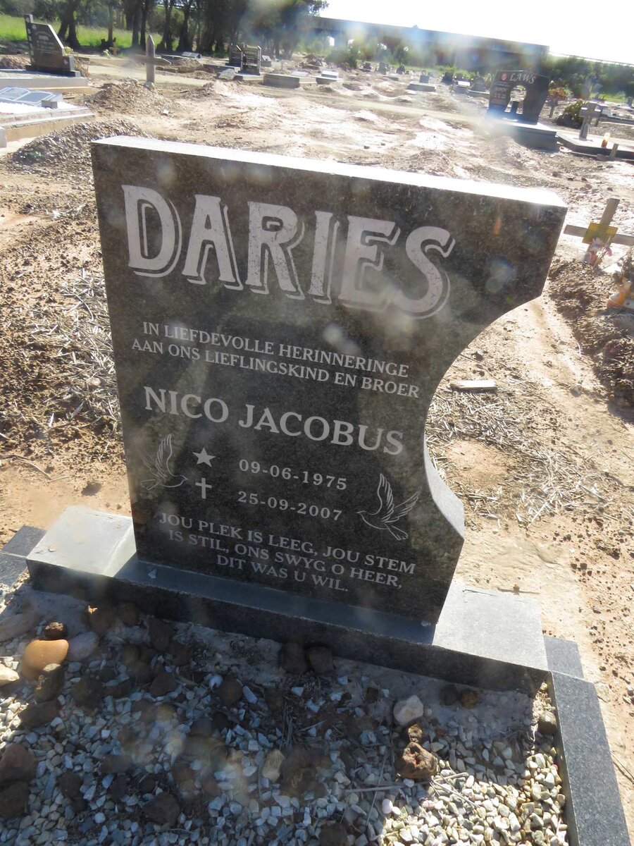 DARIES Nico Jakobus 1975-2007