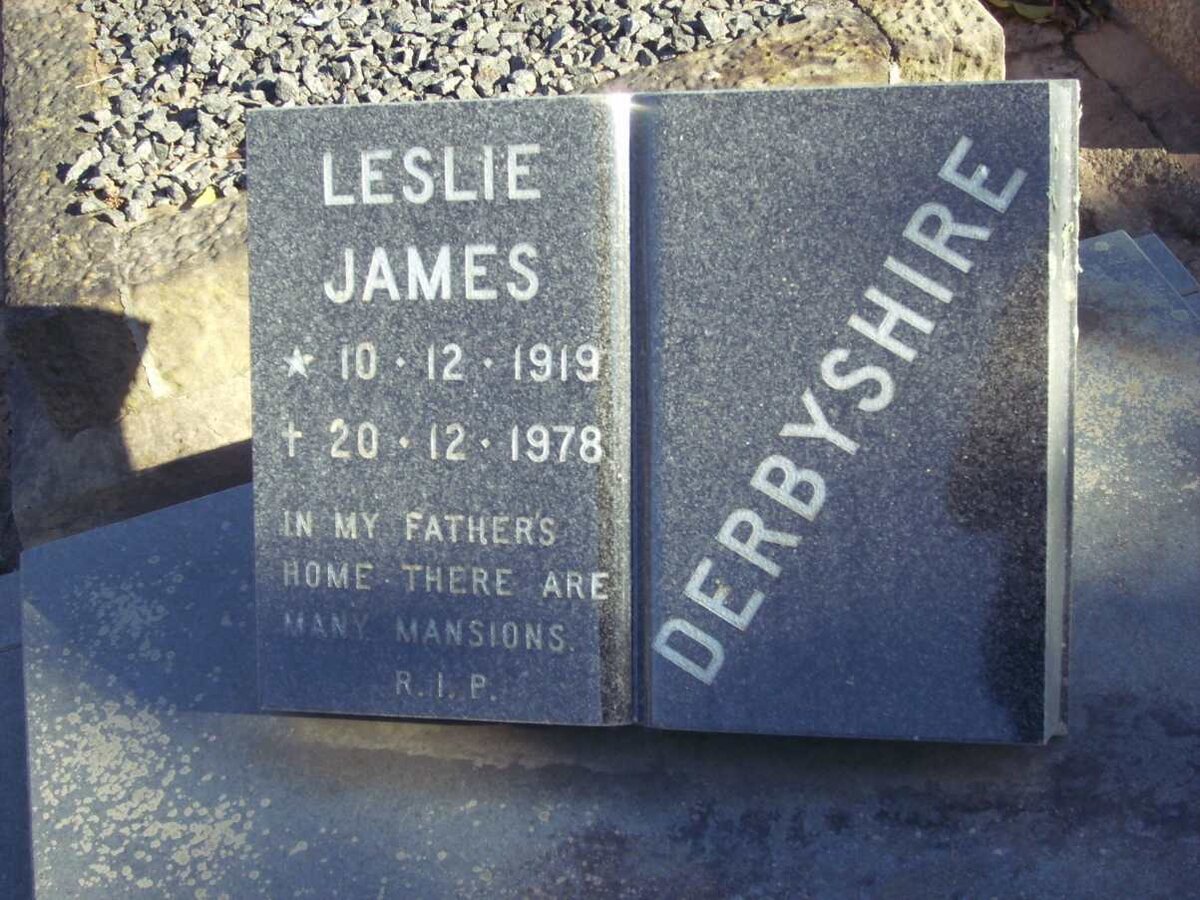 DERBYSHIRE Leslie James 1919-1978