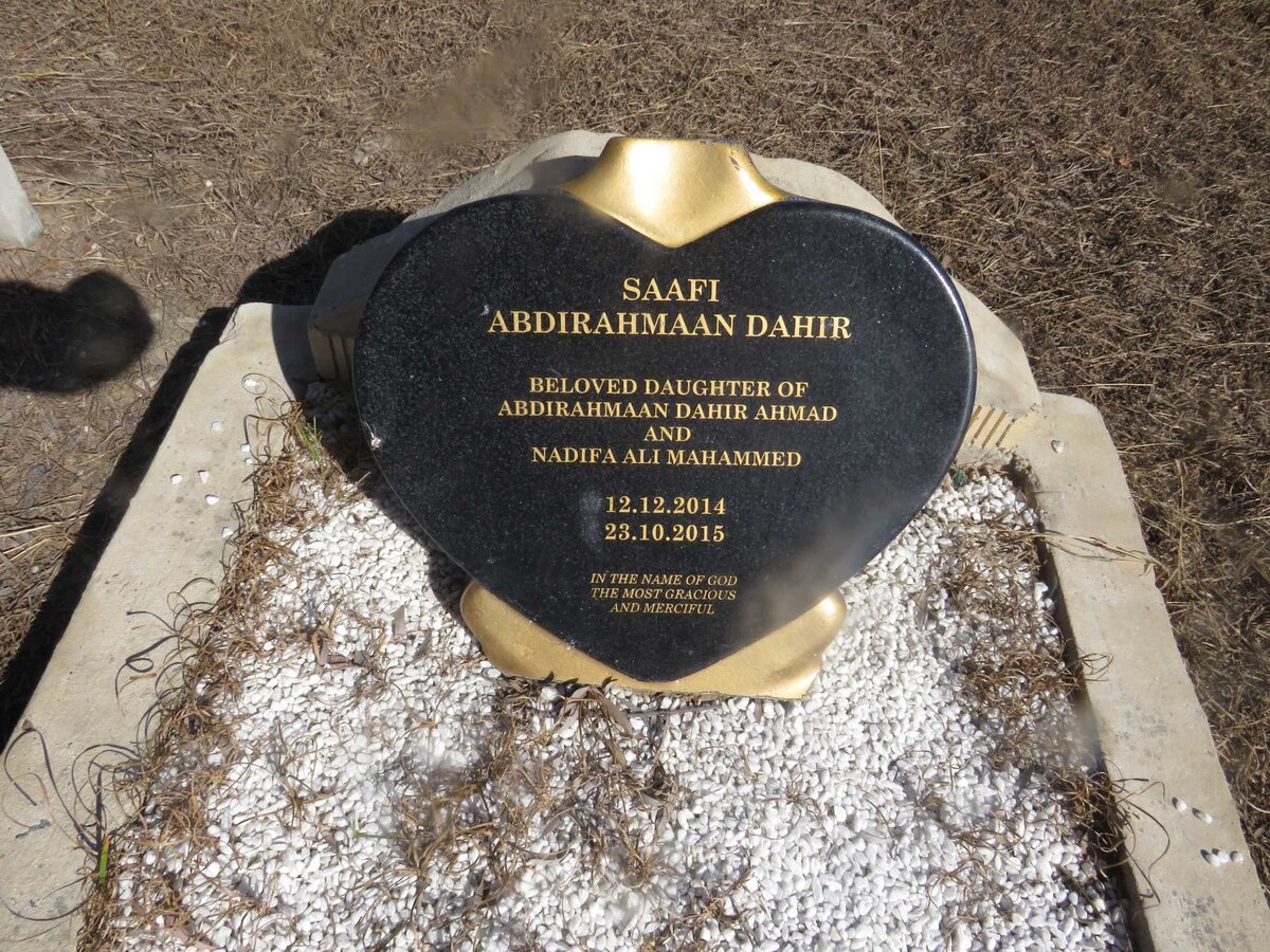DAHIR Saafi Abdirahmaan 2014-2015