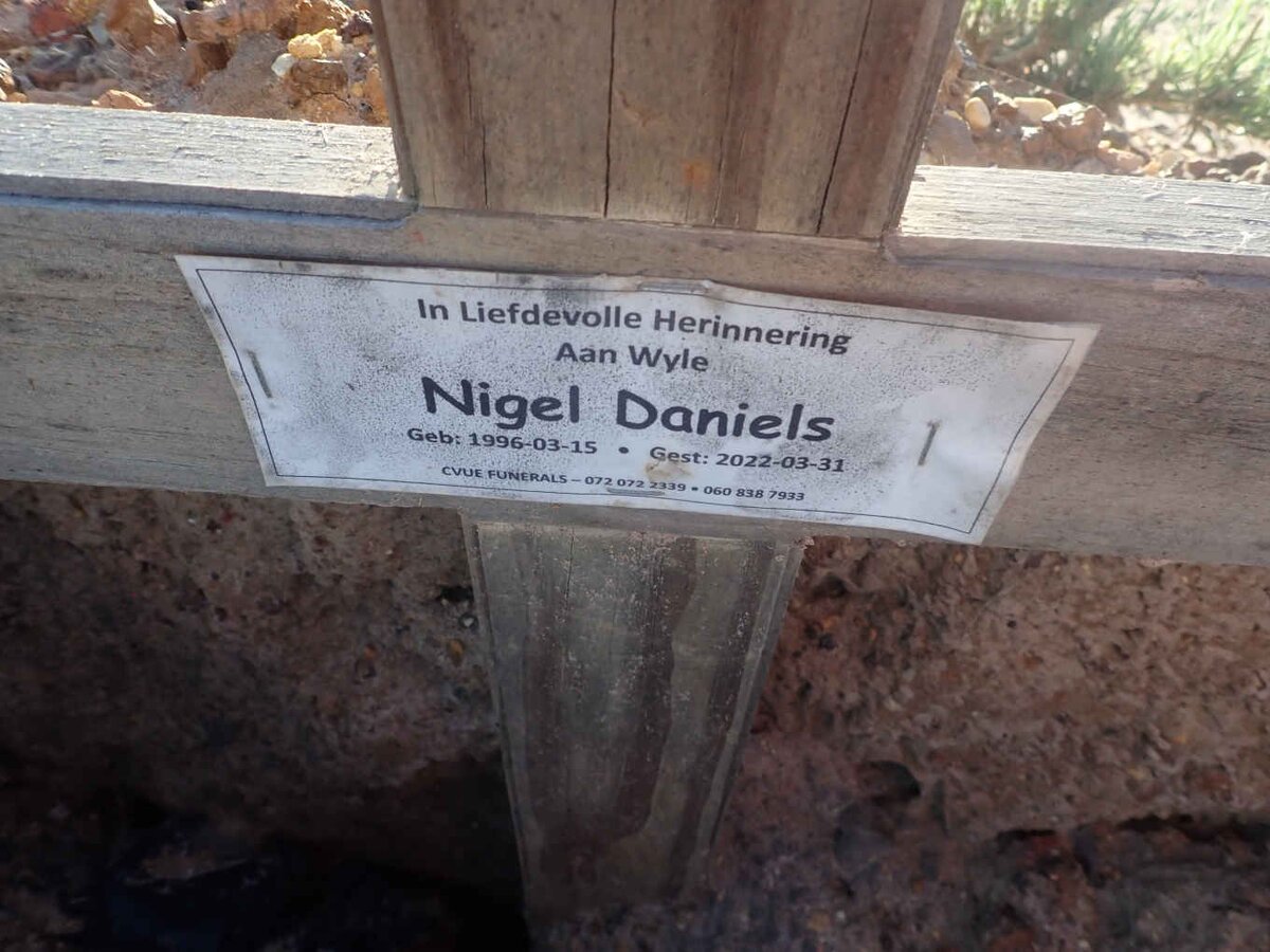 DANIELS Nigel 1996-2022