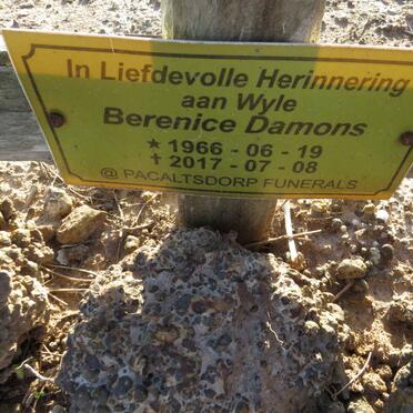 DAMONS Berenice 1966-2017