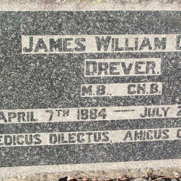 DREVER James William Croy 1884-1946