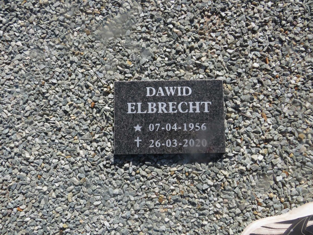 ELBRECHT Dawid 1956-2020