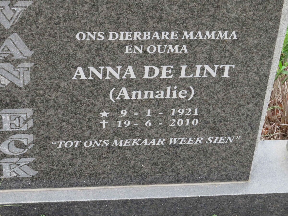 ECK Petrus Johannes, van 1915-2000 & Anna De Lint 1921-2010 _2