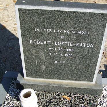 EATON Robert, LOFTIE 1896-1976