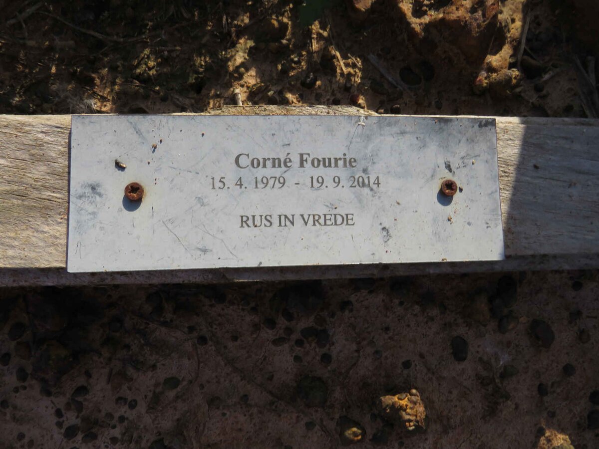 FOURIE Corne 1979-2014