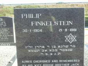 FINKELSTEIN Philip 1904-1981