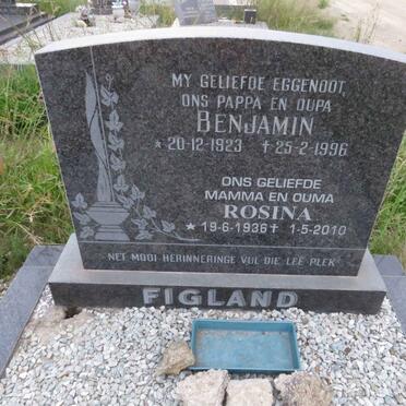FIGLAND Benjamin 1923-1996 &amp; Rosina 1936-2010