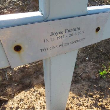 FORTUIN Joyce 1947-2014