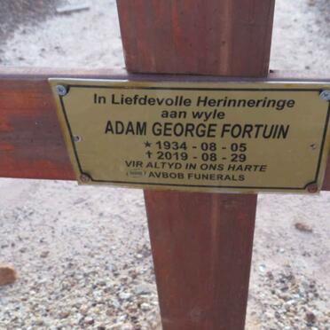 FORTUIN Adam George 1934-2019