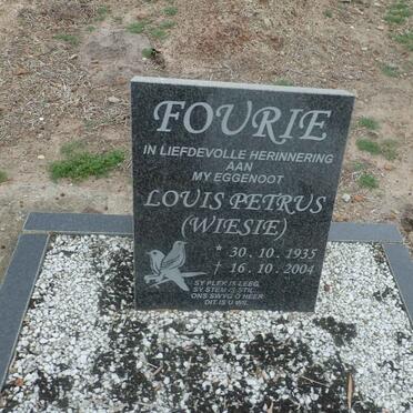 FOURIE Louis Petrus 1935-2004