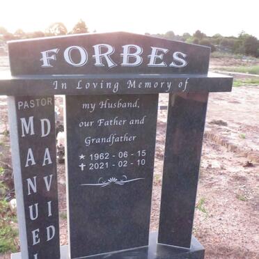 FORBES Manuel David 1962-2021