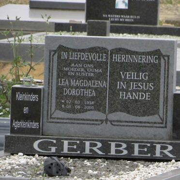 GERBER Lea Magdalena Dorothea 1938-2009