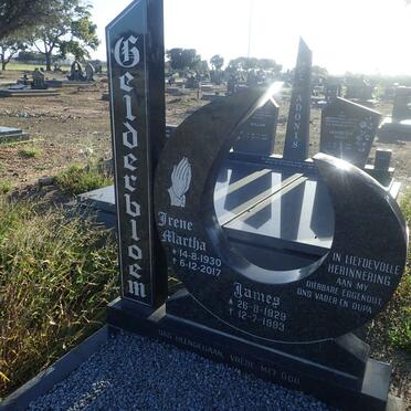 GELDERBLOEM James 1929-1993 & Irene Martha 1930-2017