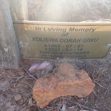 GIWU Xoliswa Dorah 1965-2021
