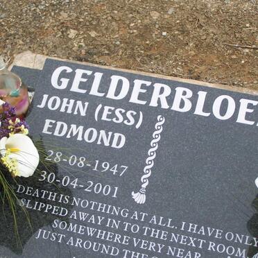 GELDERBLOEM  John Edmond 1947-2001