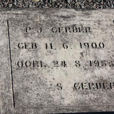 GERBER P.J. 1900-1955