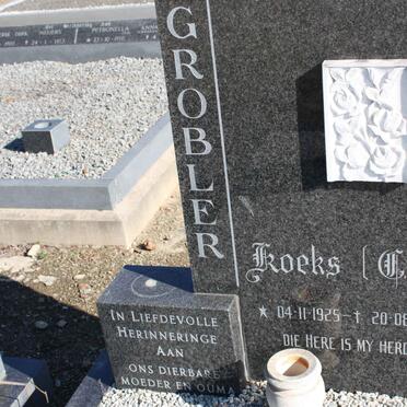 GROBLER C.J. 1925-1982