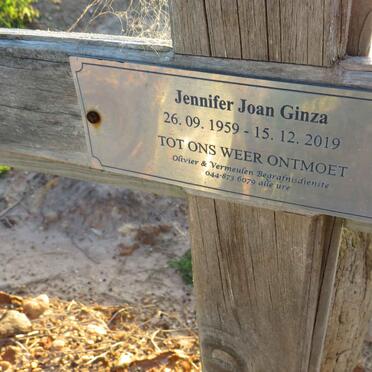 GINZA Jennifer Joan 1959-2019