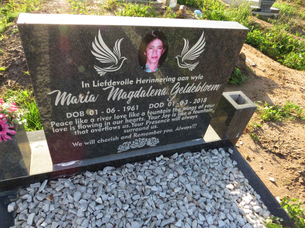 GELDEBLOEM Maria Magdalena 1961-2018