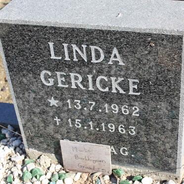 GERICKE Linda 1962-1963