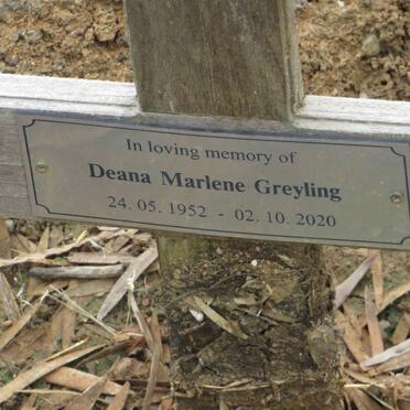 GREYLING Deana Marlene 1952-2020