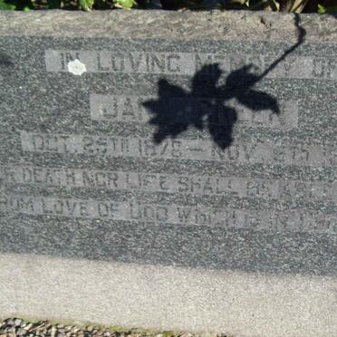 GREER Jane 1876-1966 