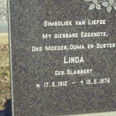 GREBE Cornelius Jacobus 1905-1981 &amp; Linda SLABBERT 1912-1976 