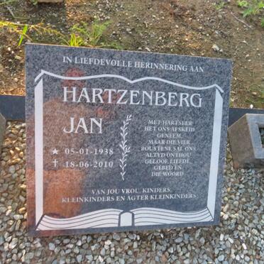 HARTZENBERG Jan 1938-2010