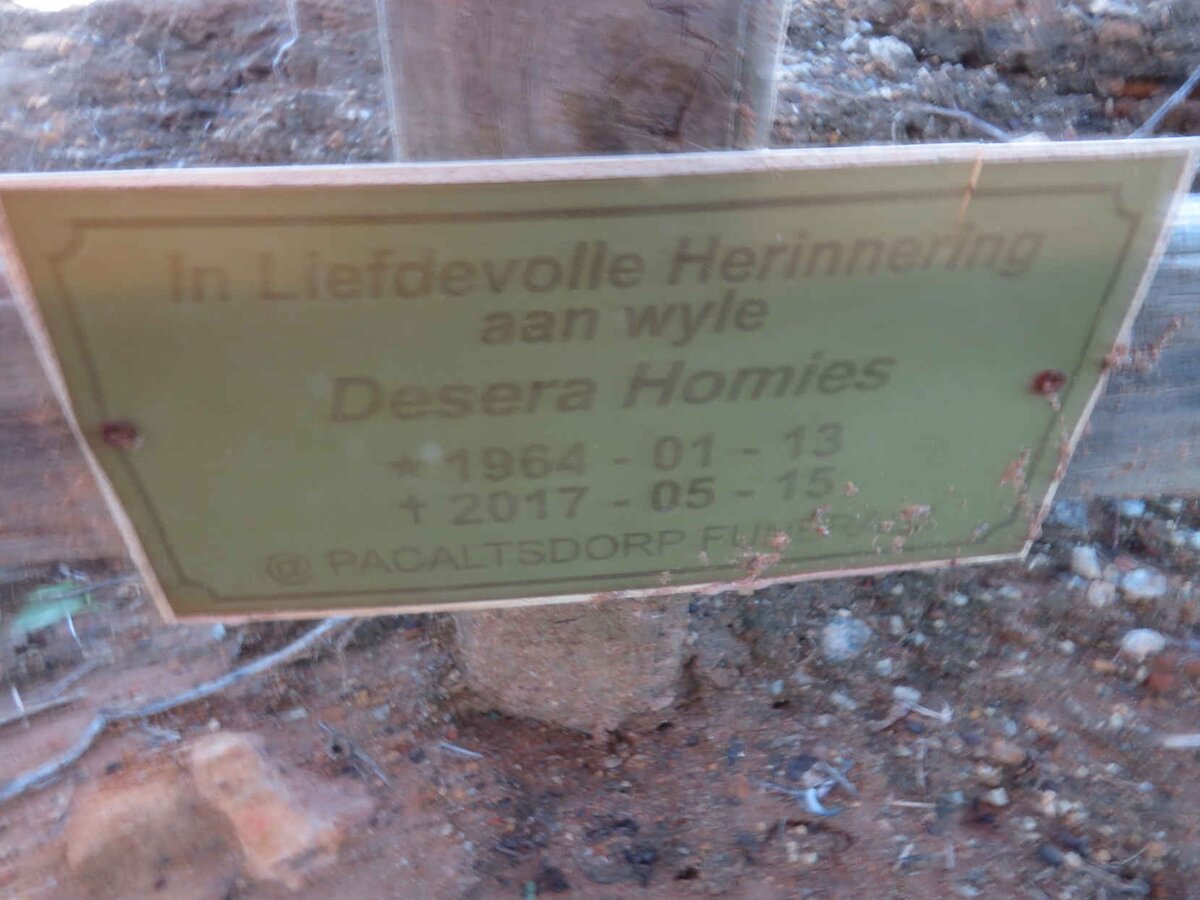 HOMIES Desera 1964-2017