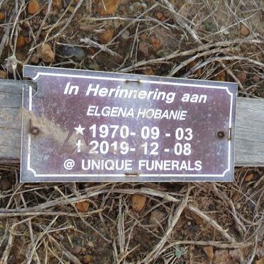 HOBANIE Elgena 1970-2019