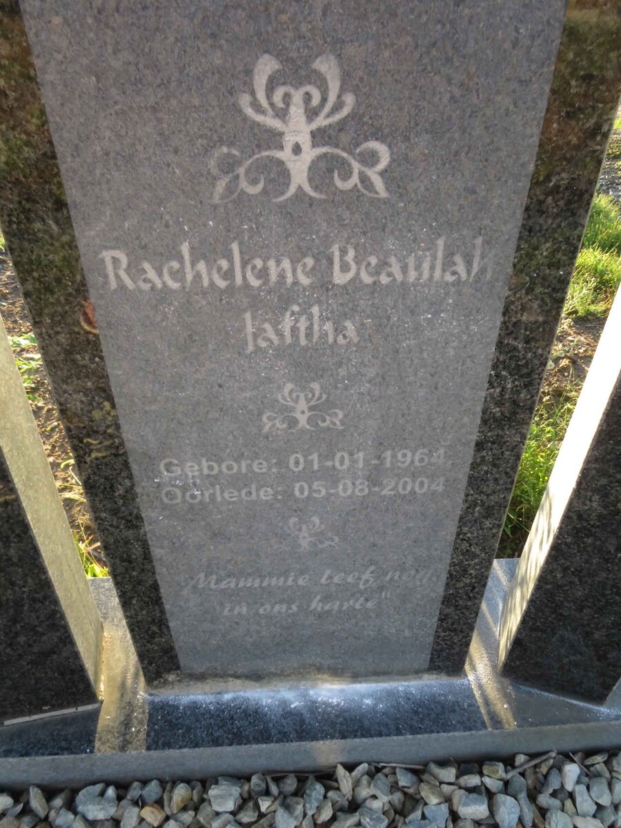 JAFTHA Rachelene Beaulah 1964-2004