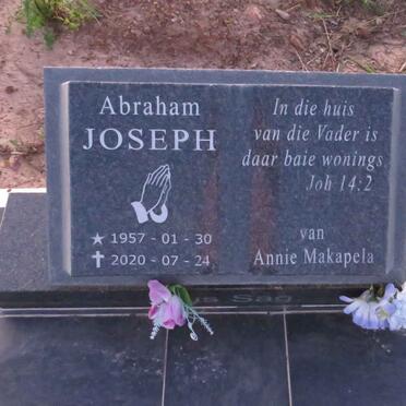 JOSEPH Abraham 1957-2020