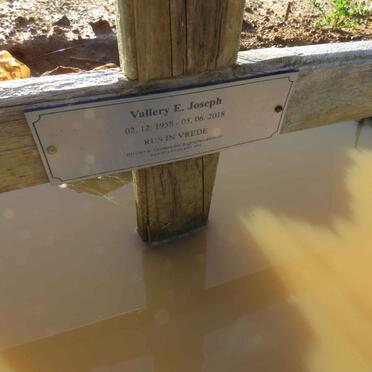 JOSEPH Vallery E. 1958-2018