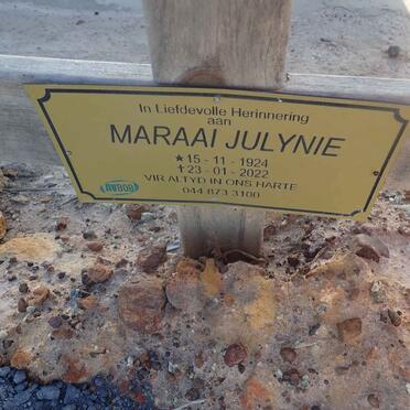 JULYNIE Maraai 1924-2022