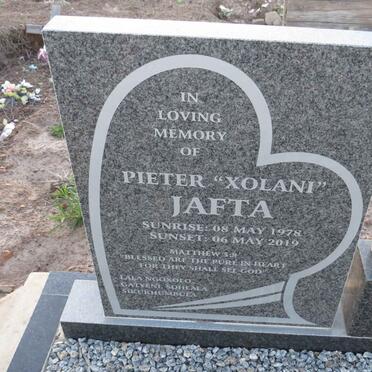 JAFTA Pieter 1978-2019 