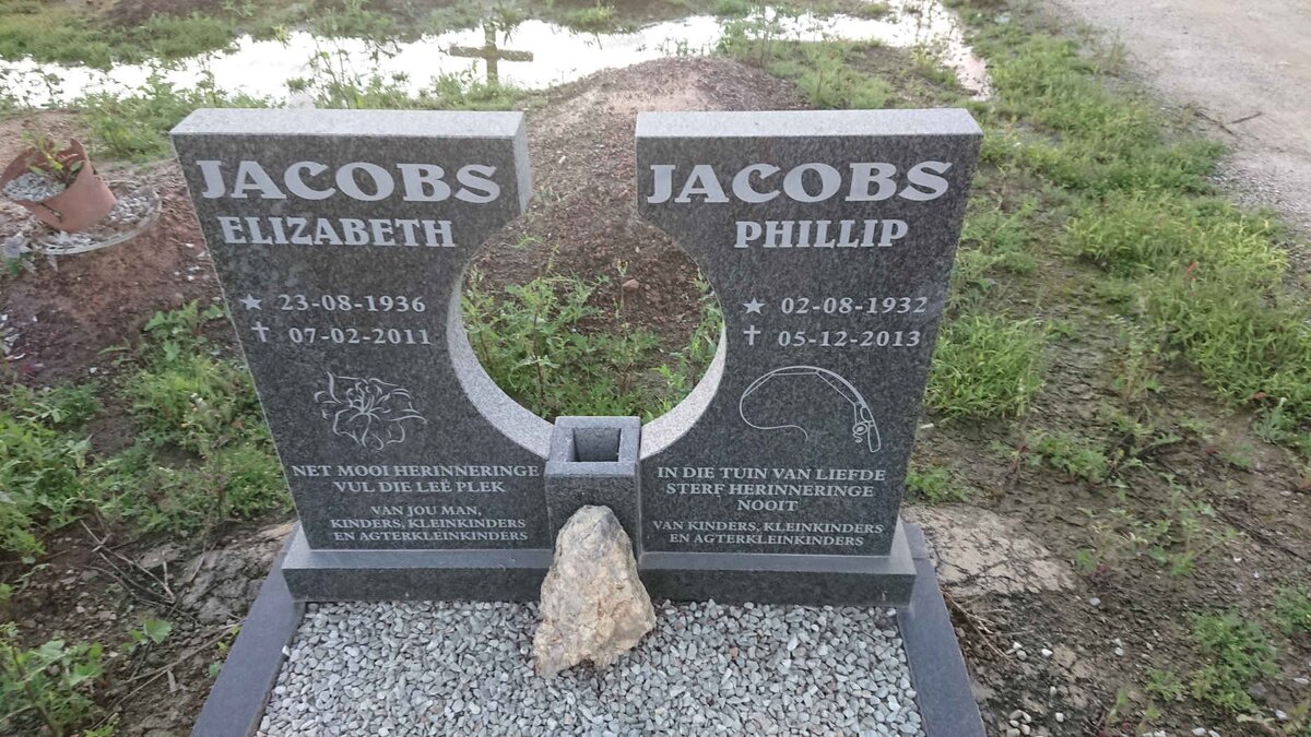 JACOBS Phillip 1932-2013 & Elizabeth 1936-2011