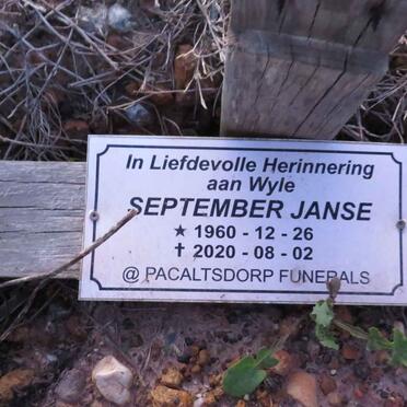 JANSE September 1960-2020