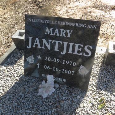 JANTJIES Mary 1970-2007
