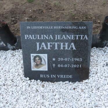 JAFTHA Paulina Jeanetta 1963-2021