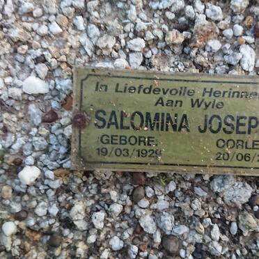 JOSEPHS Salomina 1929-2011
