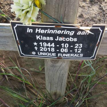 JACOBS Klaas 1944-2018