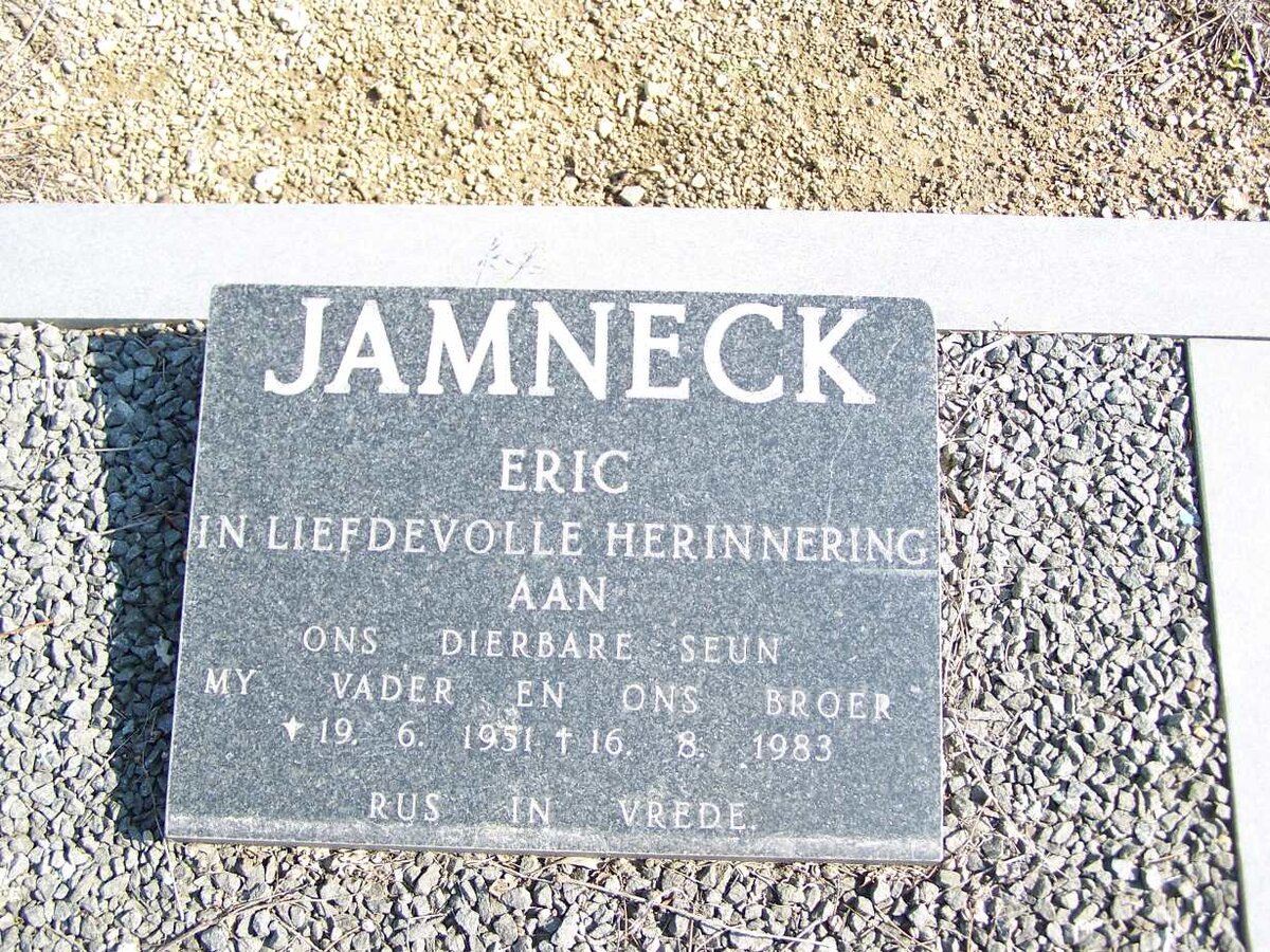 JAMNECK Eric 1951-1983