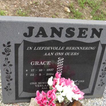 JANSEN Grace 1937-2004